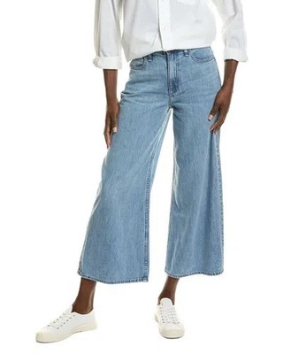rag & bone NY Women s Serena Crop High-Rise Wide-Leg Jeans, Buchanan 27 NWT $278