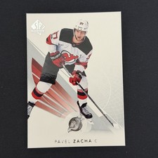 2017-18 SP Authentic Pavel Zacha #78 - New Jersey Devils / Boston Bruins