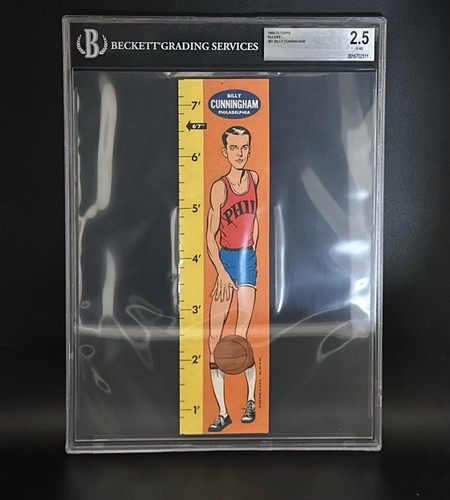 Billy Cunningham #21 1969 Topps Rulers card