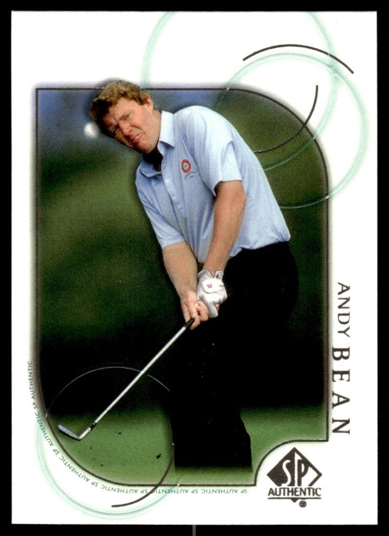 2001 SP Authentic Andy Bean #7