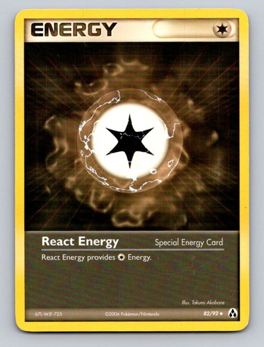 React Energy 82/92 Uncommon Legend Maker Pokemon Near Mint