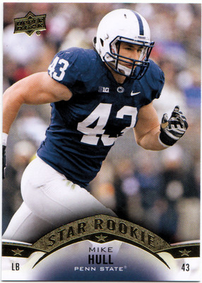 2015 Upper Deck #112 Mike Hull - FB