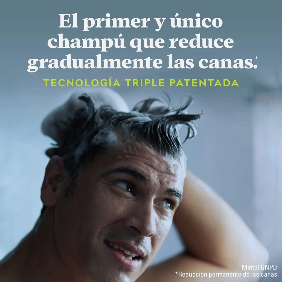 Just For Men Control GX Men's Shampoo and Hair Dye, Reduces Gray Hair 3X  118ML - Imagen 4 de 4