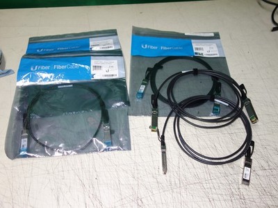 Lot of 6x * Ubiquiti UniFi Direct Attach 10Gb/s Cable SFP+ 1M 2M UDC-2 UDC-1