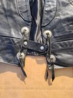 VINTAGE  Gypsy Leather Motorcycle VEST Size 38 Made In USA — photo 5