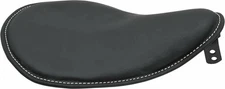 Drag Specialties Small Spring Solo Seat Perimeter Stitch BLK Universal 0806-0028