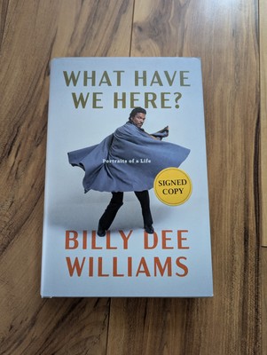 What Have We Here? SIGNED Billy Dee Williams Book Autographed Star Wars 1st Ed