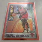 Topps 1995-96 Finest Mystery Finest Michael Jordan #M 1 Chicago Bulls