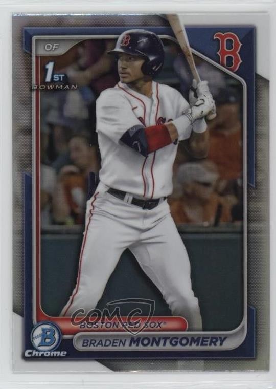 2024 Bowman Draft Chrome Refractor Braden Montgomery #BDC-58 1r45