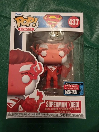 Funko Pop! Vinyl:Superman (Red) - San Diego Comic Con (Exclusive) #437