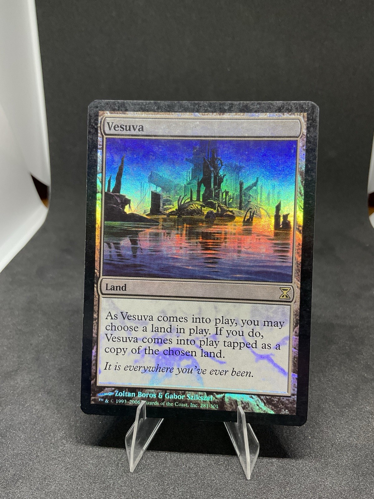 Vesuva Time Spiral Foil MTG Heavy Played #281