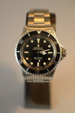 Rolex Submariner - 5513, vintage 1966, gilt dial, meters first