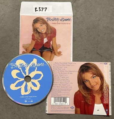 Baby One More Time CD Britney Spears Enhanced Edition Blue Disc NO