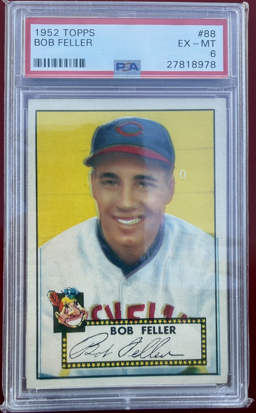 1952 Topps - Bob Feller #88 PSA EX-MT PSA 6