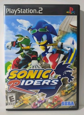 Sonic Riders (Sony PlayStation 2, 2006) CIB, Black Label, PS2