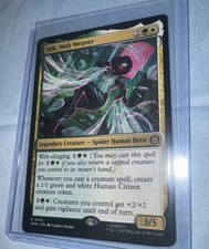 Silk, Web Weaver *  Magic the Gathering MTG Marvel's Spider-Man * Maroo