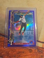 2025 Topps Chrome - Adolis Garcia #293 Purple Refractor 068/299