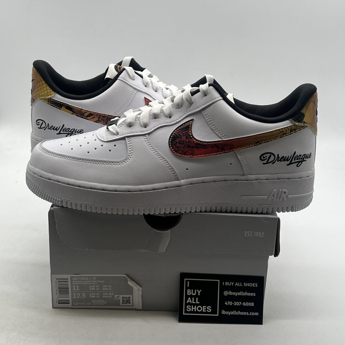 drew league air force 1s