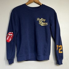 Rolling Stones 2024 Navy Sweatshirt Youth Large