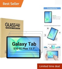 High Clarity Screen Protector for Galaxy Tab S10 FE 2025 - 2 Pack, 9H Hardness