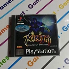 SONY PS1 NINJA SHADOW OF DARKNESS PLAYSTATION 1 ITALIAN MINT COMPLETE