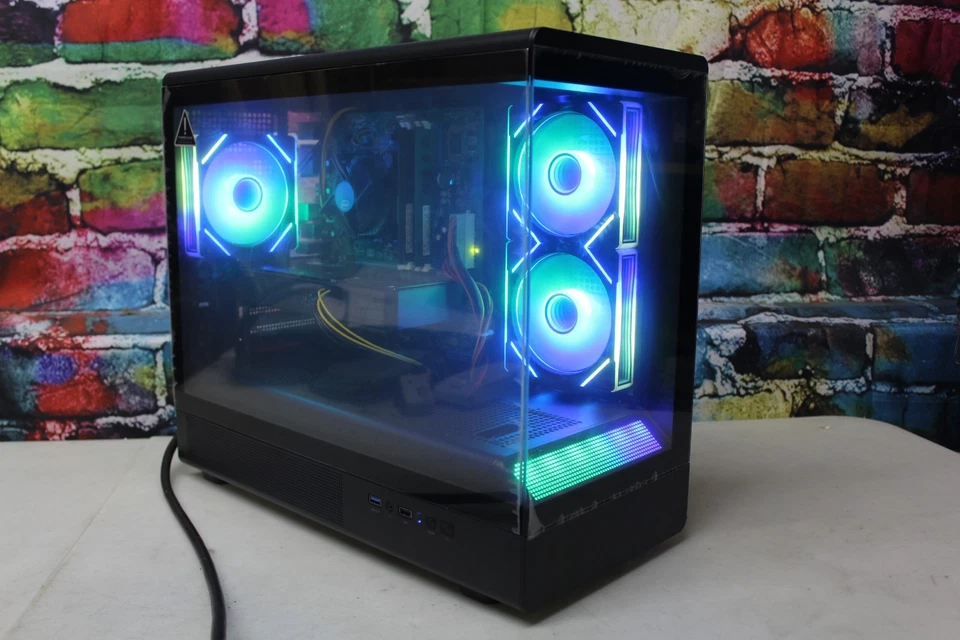Custom RGB Gaming Desktop PC Intel Core i7 3.40 Quad 16 GB SSD Nvidia 1660 Super - Image 4 of 4
