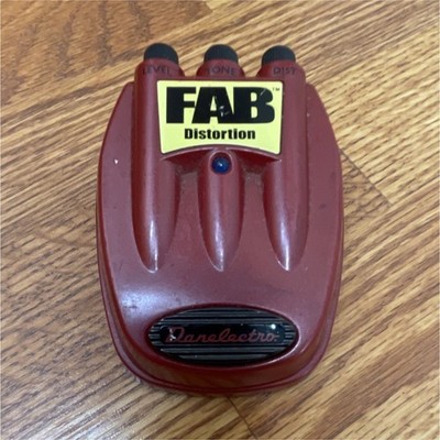 Danelectro FAB Distortion DA-1 Analog Guitar Effects Pedal for Electric Guitar