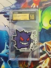 Gengar 2019 Pokemon Stickers Pt 4 B-Side Label CGC Pristine 10