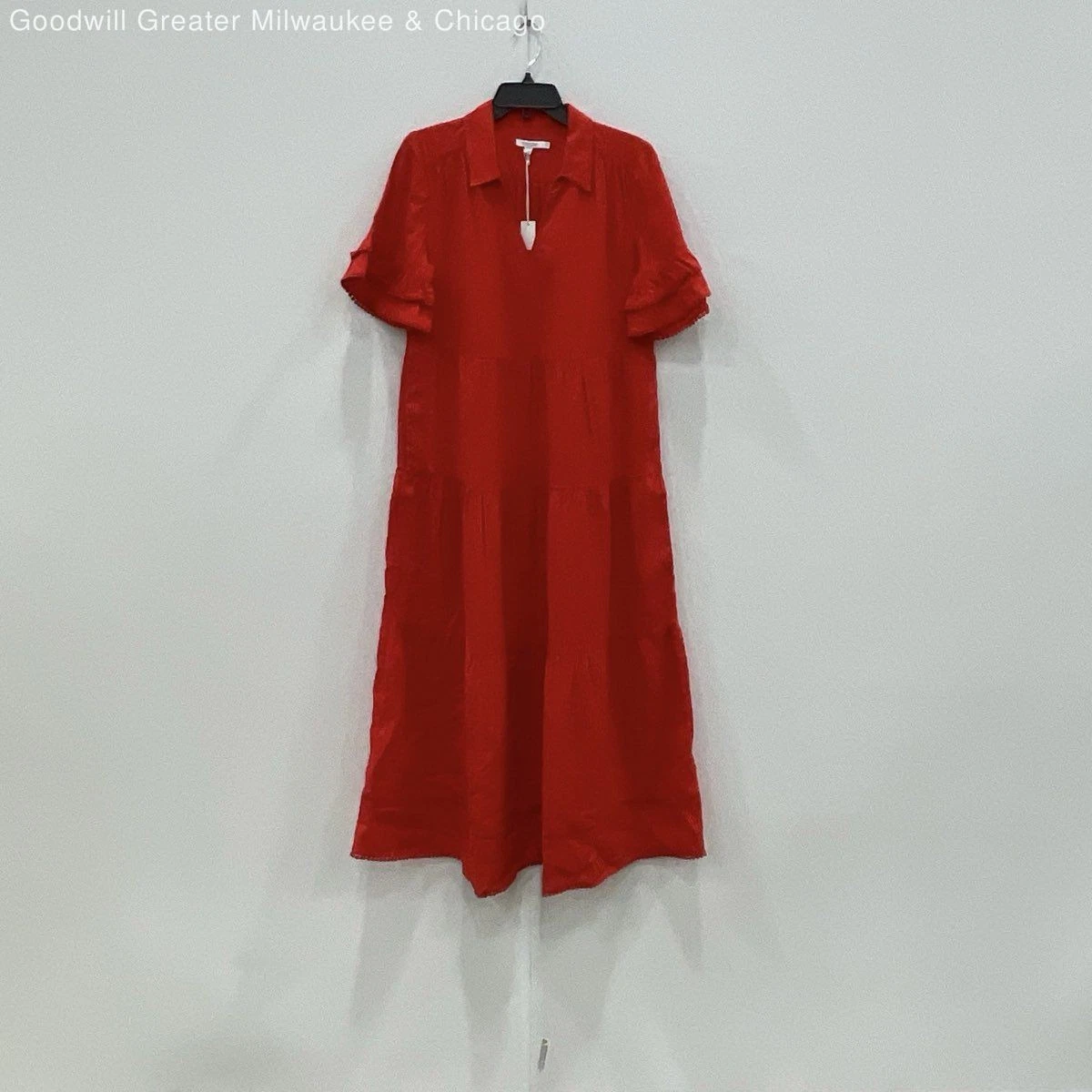 chico linen dresses Embellished Linen Dress