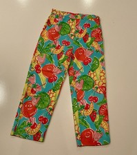Lilly Pulitzer Vintage Girl's Pants Tutti Frutti Size 8