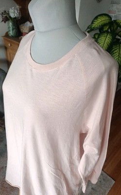 Damen Shirt Gr S '' Ten Days Amsterdam'', Oversized, Schriftzug , Rosé Vokuhila! 