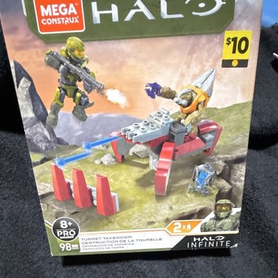 MEGA Construx Halo Infinite Turret Takedown Set GNB07 98 pcs w/ Figures