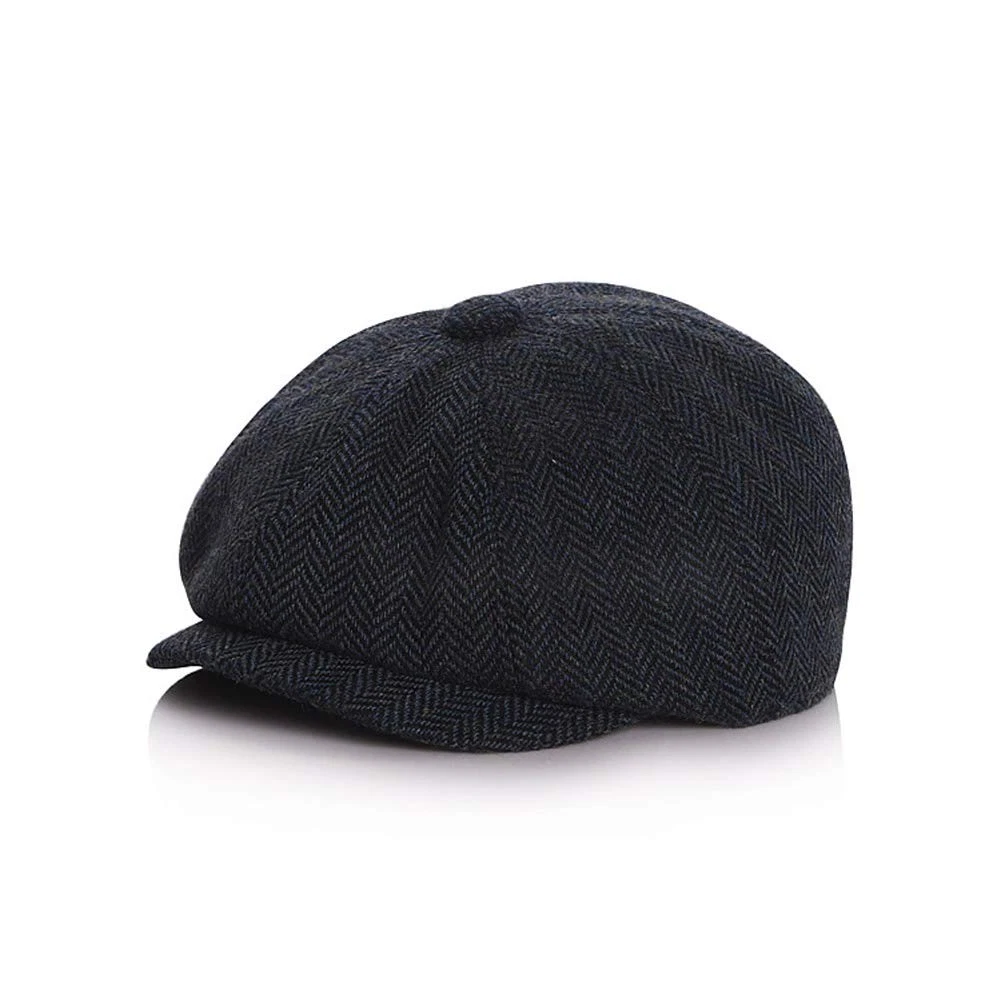 Kids Beret Boys and Girls Flat Cap Blue, 4952cm 36 Years Old
