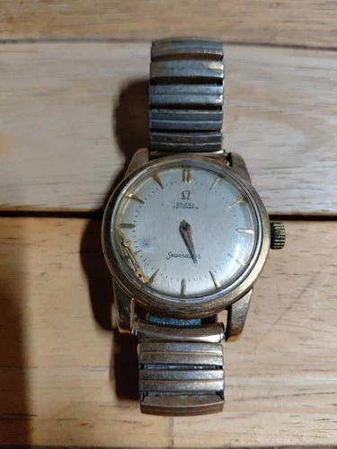 Vintage Omega Seamaster Automatic Watch – Parts Only– Gold Tone