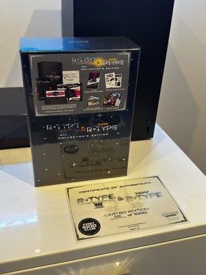 Nintendo SNES / Retrobit R Type III & Super R-Type Collector's Edition Big Box
