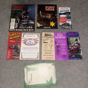 Vintage Wisconsin Dells Maps And Pamphlets 80s Souvenirs 10 Pieces Q8