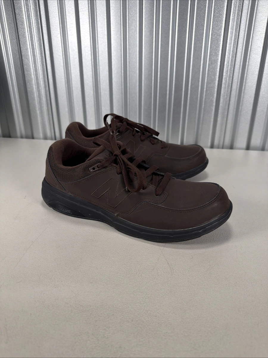 New Balance Shoes Men\'s Size 9 (2E) Wide Brown Walking Leather Comfort MW813BR New Balance 813 Brown for Sale | Authenticity Guaranteed | eBay main image 4