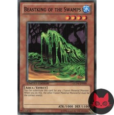 Yugioh Beastking of the Swamps GLD4-EN005 Common Limited Edition NM