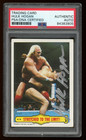 Hulk Hogan Signed PSA/DNA 1985 Topps WWF #29 Card Auto Autograph HOF 905