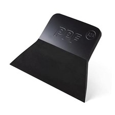 PPF Squeegee Vinyl Wrap Tool, 90A Hardness Anti-Scratch Rubber Scraper Black