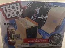 NIB Tech Deck Mega Half Pipe Danny Way Connect Park Creator Skateboard