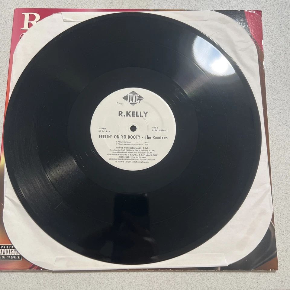 Feelin' On Yo Booty-Remixes by R. Kelly (Record, 2001) 12 Inch Vinyl Maxi Singl - Изображение 3 из 4