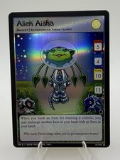 Neopets TCG Alien Aisha 2/100 HOLO ULTRA RARE MINT The Haunted Woods