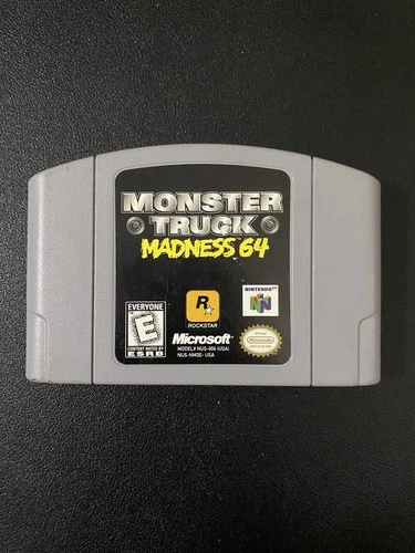 Monster Truck Madness 64 (Used) Nintendo 64/N64 - Cartridge Only -Tested/Works-