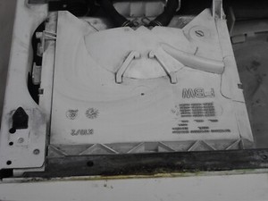 BOSCH WASCHMASCHINE WF02467GB Ersatzteil - Waschkraftgehäuse, Seifenkiste