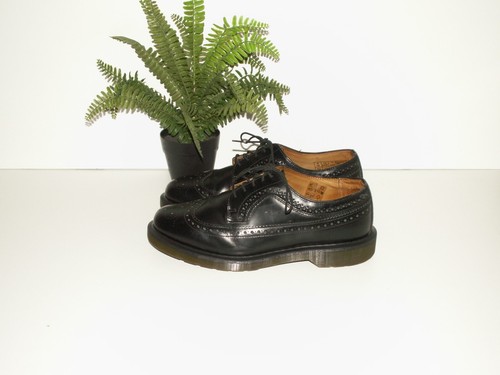 Dr. Martens 3989 scarpe brogues in pelle nera uk 9 eu 43 us 10 (d1180) - Foto 6 di 9