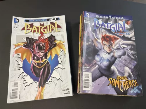 Batgirl #0 1-52 & Annuals 1 2 3 Complete Set Full Run Adam Hughes 2011 DC New 52