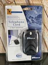 Targus Retractable Telephone Cord Reel 8-Feet RJ-11 Modem/Intranet