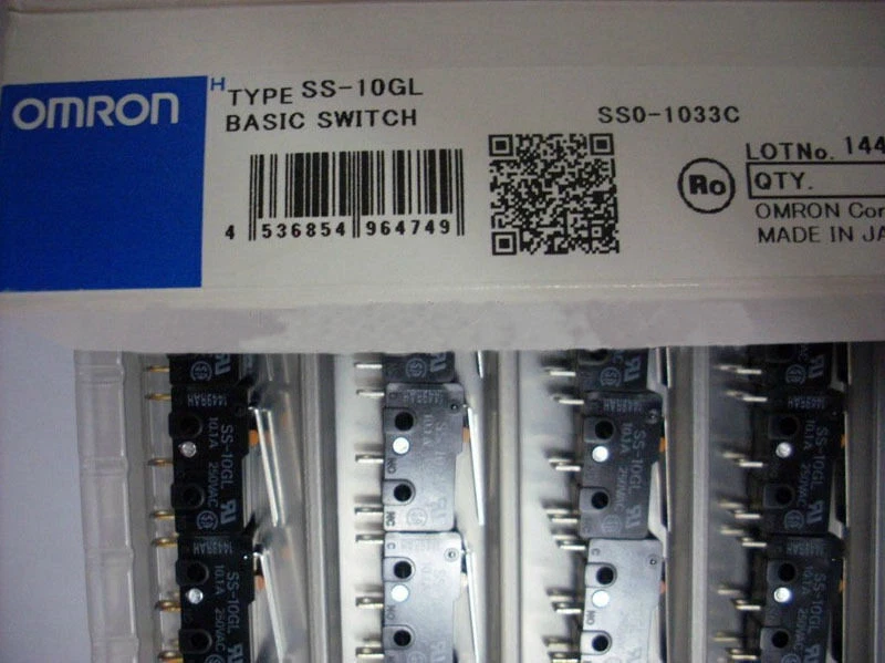 10PCS Omron Micro Switch SS-10GL New In Box - Bild 2 von 2