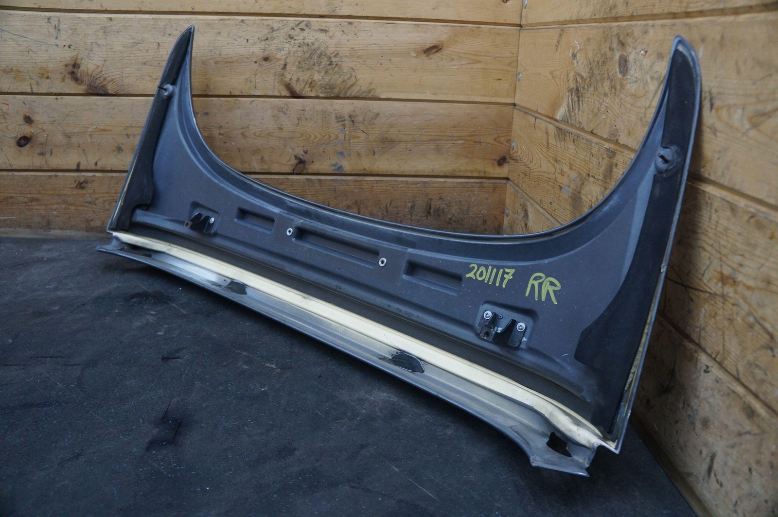 Rear Window Shroud Spoiler Cover Panel Graphite Gray Lotus Elise Exige 2004-21